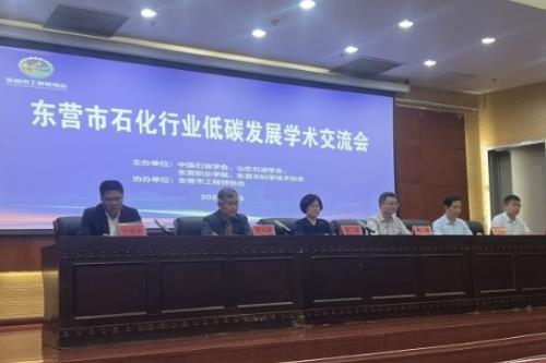东营市石化行业低碳发展学术交流会举办