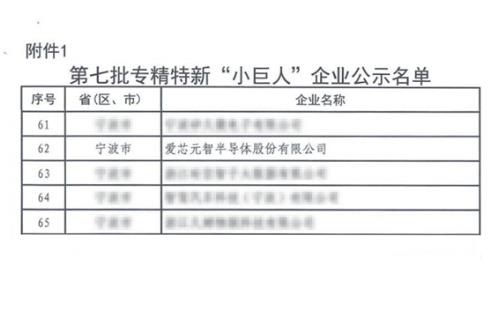 爱芯元智荣膺国家级专精特新“小巨人”，引领边端侧智能芯片迈向“中国定义”时代