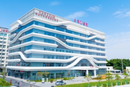 新建7层综合门诊楼 中山三角医院扩建工程竣工